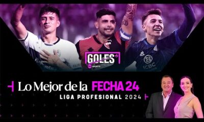 GOLES TNT Sports: Lo mejor de la fecha 24 del Torneo de la Liga 2024 del fÃºtbol argentino