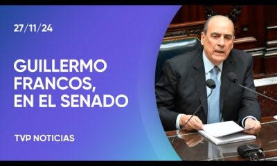 Guillermo Francos presentó su informe de gestión