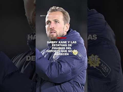 Harry Cane y las estatuas de figuras del deporte que no se parecen Harry Cane y las estatuas de figuras del deporte que no se parecen