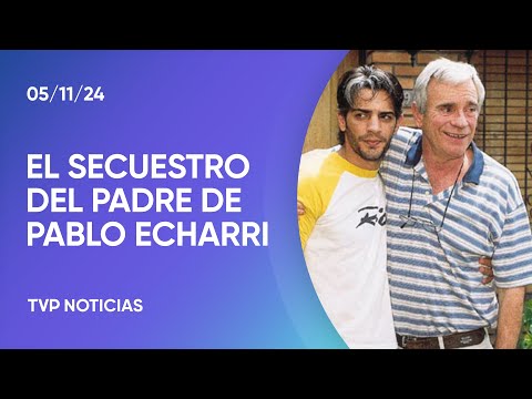 Historias policiales: el secuestro del papá de Pablo Echarri en 2002 Historias policiales: el secuestro del papá de Pablo Echarri en 2002