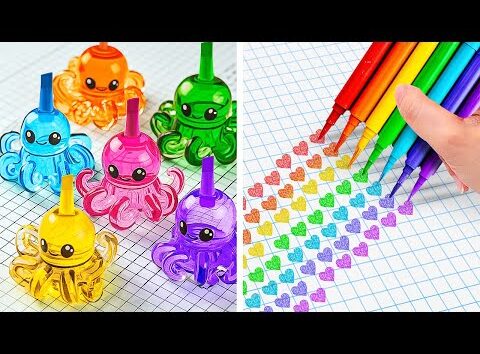 ¡Ilumina tu día escolar con estas manualidades de arcoíris! 🌈✂️