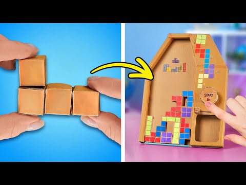 ¡INCREÍBLES CREACIONES DE CARTÓN! 📦✨ DIVERSIÓN DIY PARA TODOS!
