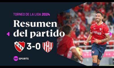 INDEPENDIENTE VOLVIÃ A GANAR y GOLEÃ a UNIÃN | #Independiente 3-0 #Union | Resumen