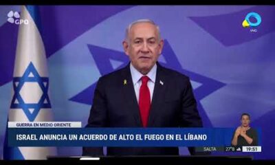 Israel confirmó el acuerdo de alto el fuego en Líbano