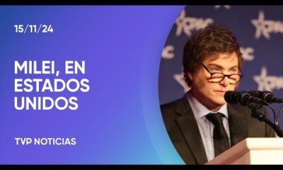 Javier Milei disertó en la Conferencia Política de Acción Conservadora en EEUU