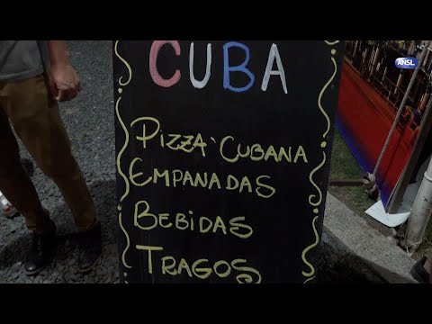 José Luis, Primo y Matías, stand Cuba José Luis, Primo y Matías, stand Cuba