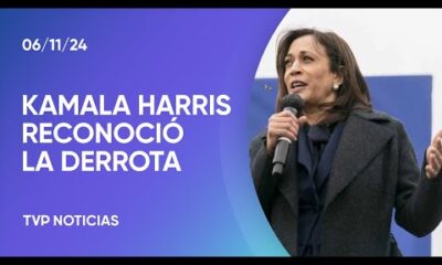 Kamala Harris llamó a reconocer la victoria de Trump: “Debemos aceptar los resultados”