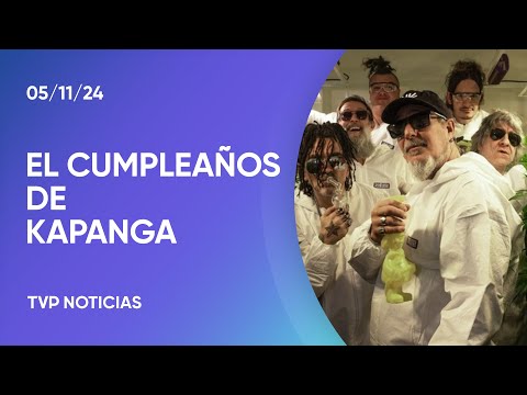 Kapanga celebró sus 29 años con la música Kapanga celebró sus 29 años con la música