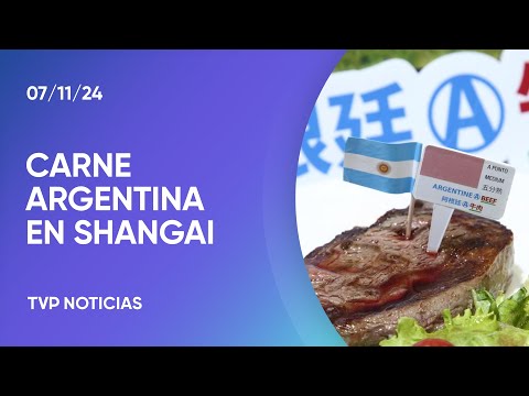 La carne argentina está presente en la CIIE 2024 en China La carne argentina está presente en la CIIE 2024 en China