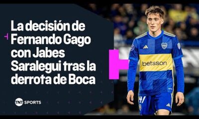 La decisiÃ³n de Fernando Gago con Jabes Saralegui tras la derrota de Boca