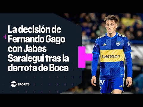 La decisiÃ³n de Fernando Gago con Jabes Saralegui tras la derrota de Boca