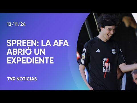 La decisión de la AFA con Riestra por el debut de Spreen La decisión de la AFA con Riestra por el debut de Spreen