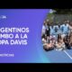 La despedida del equipo argentino que disputará la Copa Davis