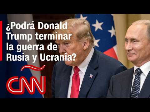 La guerra entre Rusia y Ucrania cambia de rumbo ¿Podrá Donald Trump ponerle fin?