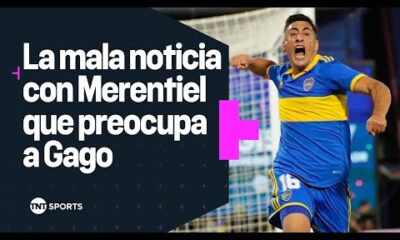 La mala noticia con Miguel #Merentiel que preocupa a #Gago y a #Boca