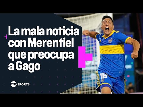 La mala noticia con Miguel #Merentiel que preocupa a #Gago y a #Boca