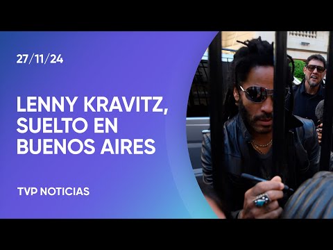La nueva visita de Lenny Kravitz a la Argentina
