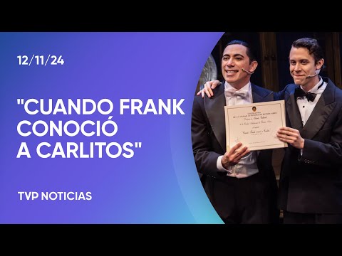 La obra “Cuando Frank conoció a Carlitos” fue declarada de interés cultural