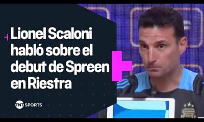 La REFLEXIÃN de Lionel SCALONI sobre el debut de SPREEN en RIESTRA