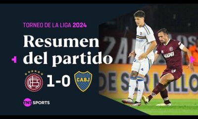 LANÃS CORTÃ LA SEQUÃA y le dio un NUEVO GOLPE a BOCA | #Lanus 1-0 #Bca | Resumen