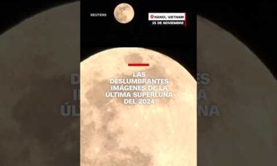 Las deslumbrantes imágenes de la última superluna del 2024