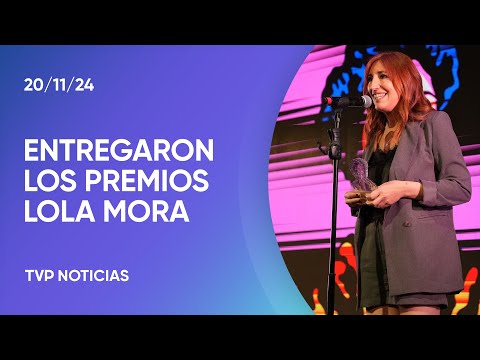 Las ganadoras de los premios Lola Mora Las ganadoras de los premios Lola Mora