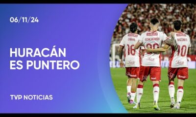 Liga Profesional: Huracán puntero, goleada del Rojo y dos empates