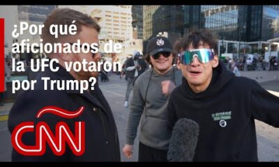 Los fans jóvenes a la UFC explican a CNN por qué les gusta Donald Trump