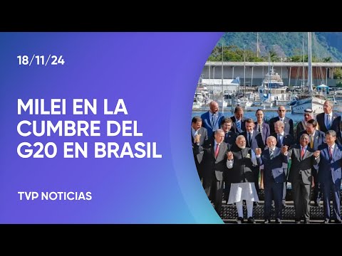 Los líderes del G20 en la foto de familia en Río de Janeiro Los líderes del G20 en la foto de familia en Río de Janeiro