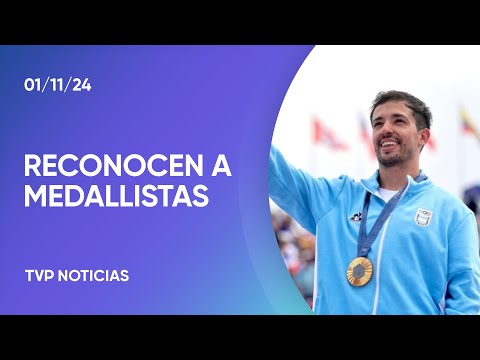 Los medallistas de Paris 2024 tuvieron su reconocimiento en el CeNARD Los medallistas de Paris 2024 tuvieron su reconocimiento en el CeNARD