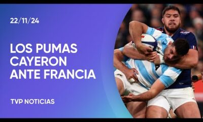 Los Pumas despidieron el año con una derrota ante Francia