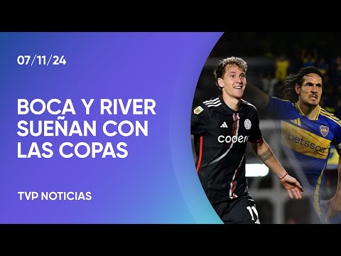 Los triunfos de River y Boca los acercan a un lugar en las copas Los triunfos de River y Boca los acercan a un lugar en las copas