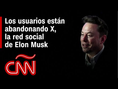 Los usuarios están abandonando X, la red social de Elon Musk