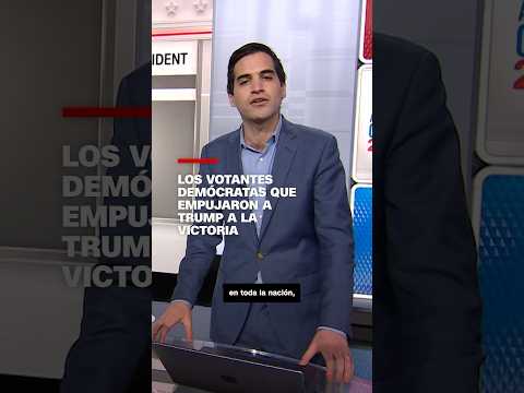 Los votantes demócratas que empujaron a Trump a la victoria Los votantes demócratas que empujaron a Trump a la victoria
