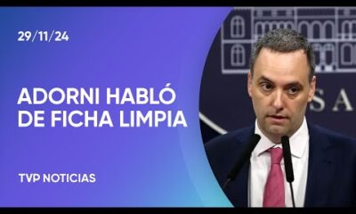 Manuel Adorni: “No hacemos acuerdos con la corrupción”