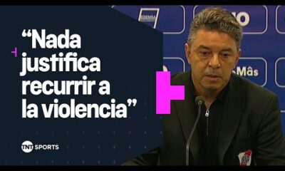 Marcelo #Gallardo: “Nada justifica recurrir a la violencia”