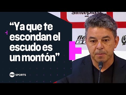 Marcelo #Gallardo: “Ya que te escondan el escudo es un montón” Marcelo #Gallardo: “Ya que te escondan el escudo es un montón”