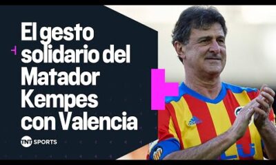 Mario Kempes solidario con Valencia: “Estoy haciendo una subasta con la camiseta de Argentina”