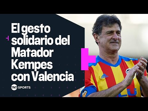 Mario Kempes solidario con Valencia: “Estoy haciendo una subasta con la camiseta de Argentina” Mario Kempes solidario con Valencia: “Estoy haciendo una subasta con la camiseta de Argentina”