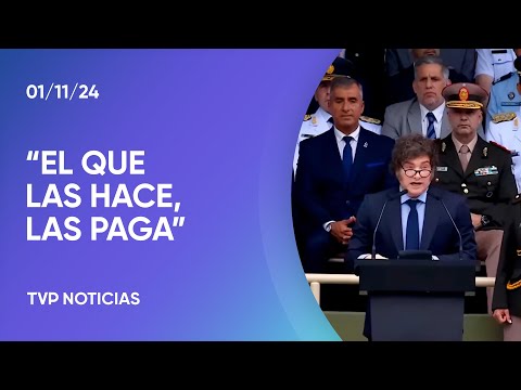 Milei: “El Estado debe proteger a las víctimas y no a los victimarios”