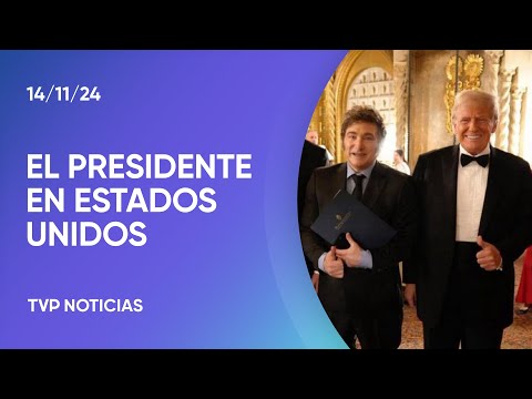 Milei se encontró con Trump: “Hoy soplan vientos de libertad” Milei se encontró con Trump: “Hoy soplan vientos de libertad”