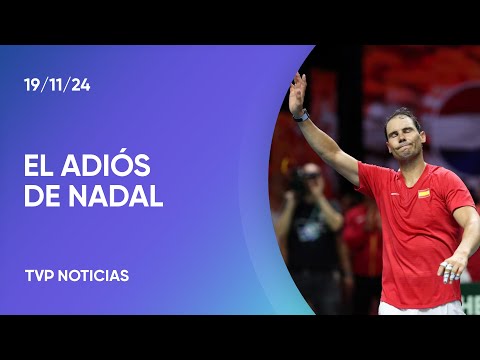 Nadal se despidió en la Copa Davis Nadal se despidió en la Copa Davis