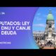 Negociación en Diputados: debaten cambios en la ley de DNU y el canje de deuda