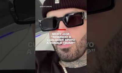 Nicky Jam: “Renuncio a cualquier apoyo a Donald Trump”