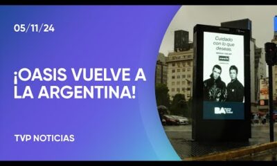 ¡Oasis vuelve a la Argentina!