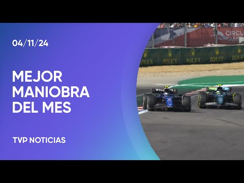 Premian a Colapinto por la pasada a Alonso Premian a Colapinto por la pasada a Alonso