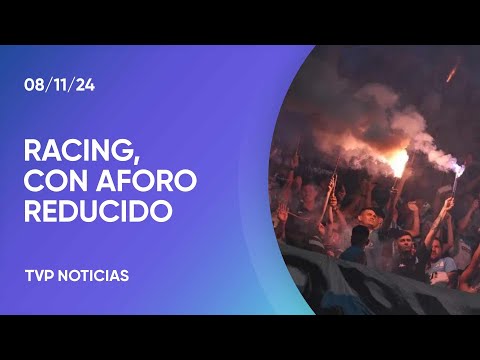 Racing tendrá el estadio al 50% para sus hinchas Racing tendrá el estadio al 50% para sus hinchas