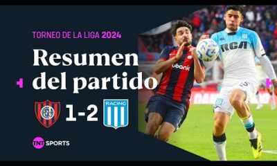 RACING VENCIÃ AGÃNICAMENTE a SAN LORENZO y quedÃ³ a 3 de VÃLEZ | #SanLorenzo 1-2 #Racing | Resumen