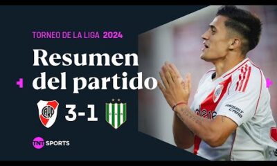 RIVER volviÃ³ al TRIUNFO con un DOBLETE de SOLARI âªð´âª | #River 3-1 #Banfield | Resumen