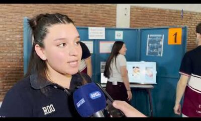 Rocío Nievas, Estudiante de la Escuela Técnica Nº4 ‘Fray Luis Beltrán’